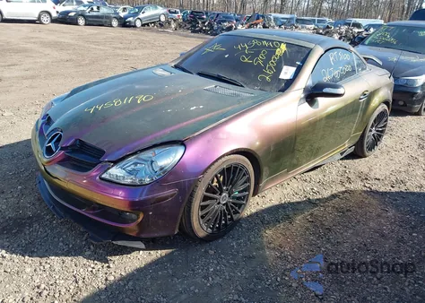 2005 Mercedes-Benz Slk 350 from USA, damaged, VIN WDBWK56F25F027524